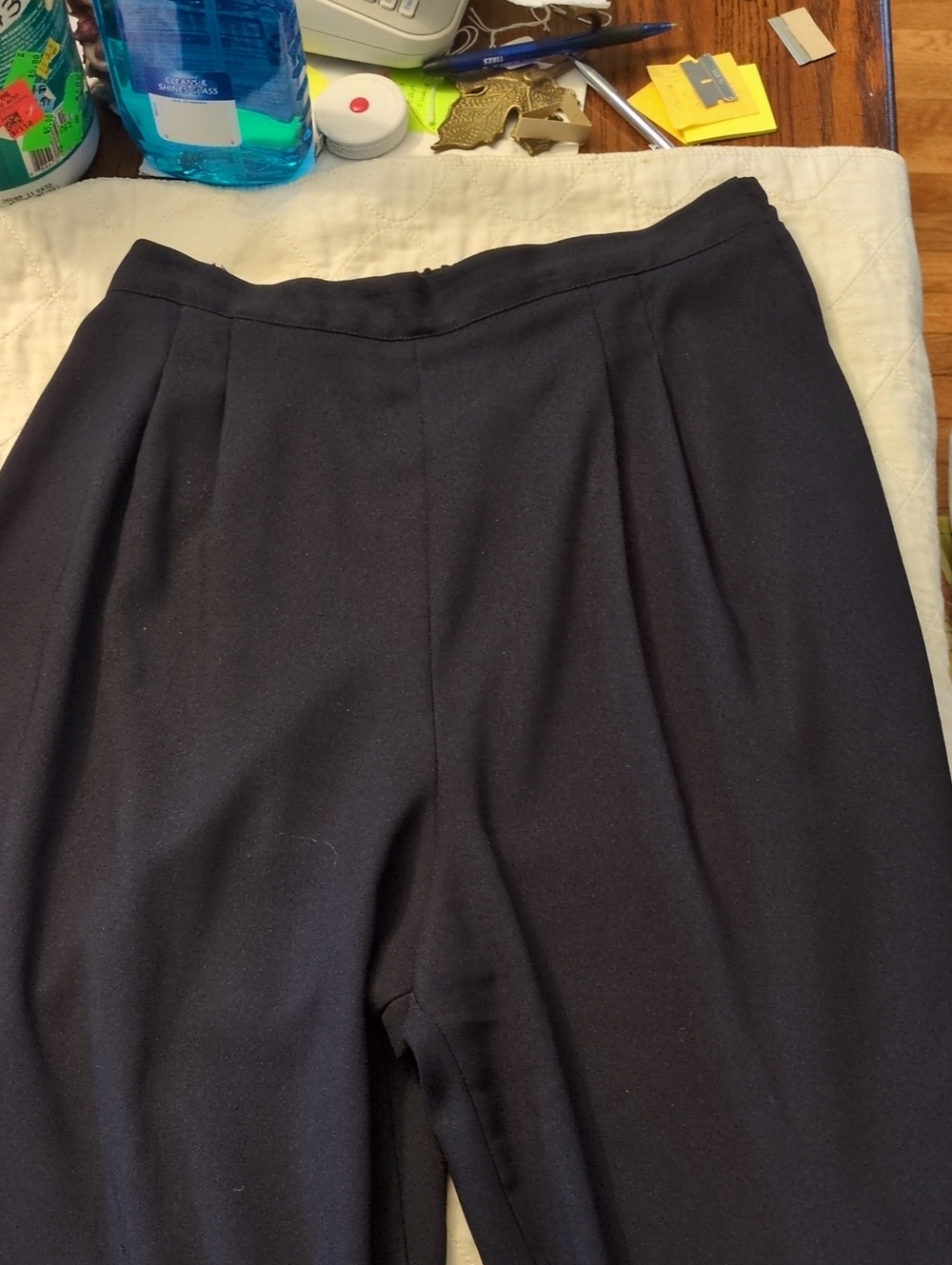 Classic Women's Black Pull-On Dress Pants